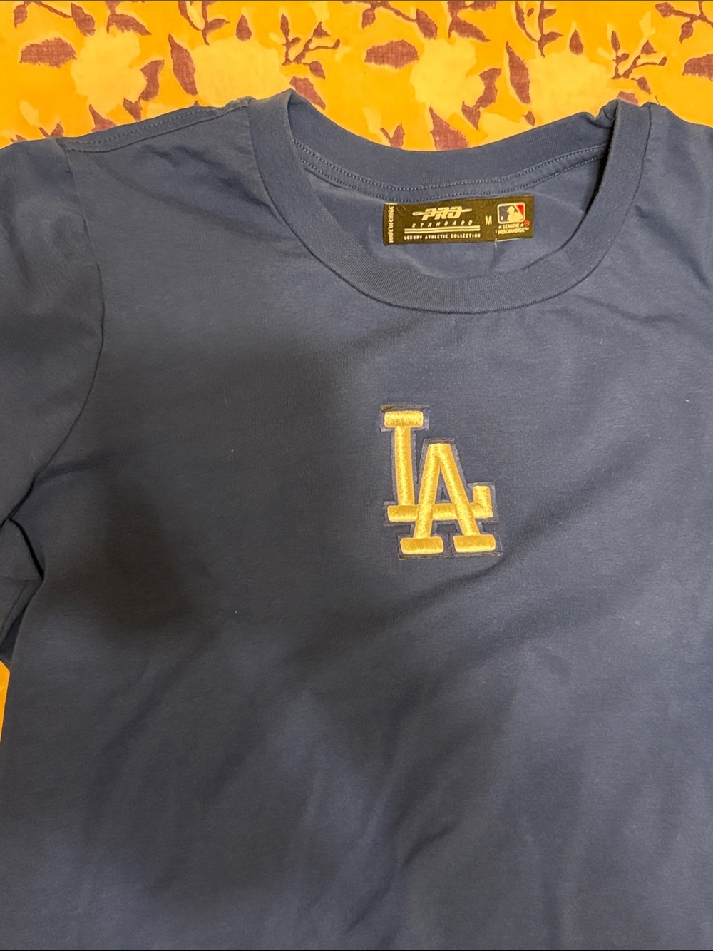 MLB LOS ANGELES DODGERS GAME DAY CLASSICS WOMEN'S SINGLE JERSEY BABY DOLL TOP - Picture 3 of 7
